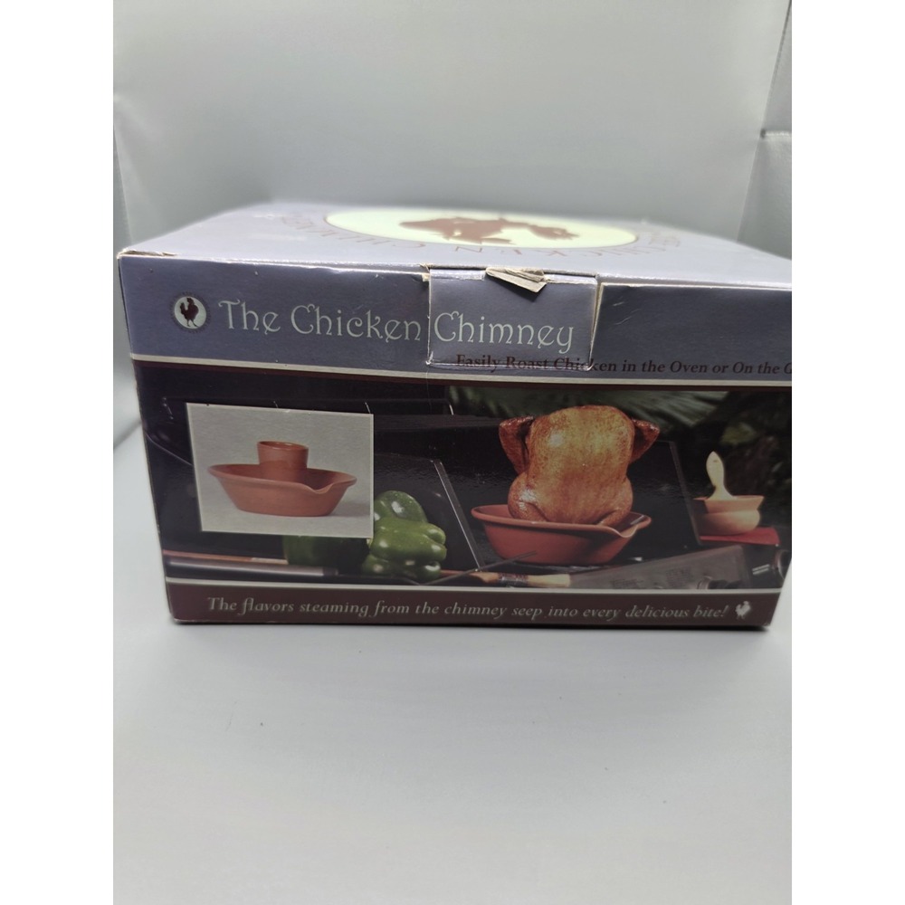 The Chicken Chimney Simonton Ceramic Chicken Roaster Oven Grill Thailand w/ Box - Picture 12 of 16
